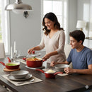 Jogo De Panelas Cookware 5 Peças Revestimento De Granito