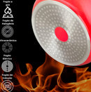 Jogo De Panelas Cookware 5 Peças Revestimento De Granito