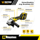 Kit Multi Ferramentas A Bateria 4 Em 1 Brushless - Fasterr