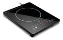 Cooktop De Indução 1 Boca Preto Com Trava De Segurança Painel Touch Screen