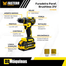 Kit Multi Ferramentas A Bateria 4 Em 1 Brushless - Fasterr