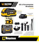 Kit Multi Ferramentas A Bateria 4 Em 1 Brushless - Fasterr