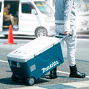 Cooler Refrigerador Maklta 50L - 40V Digital Azul (Combo Full: Baterias + Carregador Inclusos)