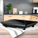 Cooktop De Indução 1 Boca Preto Com Trava De Segurança Painel Touch Screen