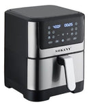 Fritadeira Air Fryer Sem Óleo Fit Com Tela Lcd 7l 1800w