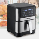 Fritadeira Air Fryer Sem Óleo Fit Com Tela Lcd 7l 1800w